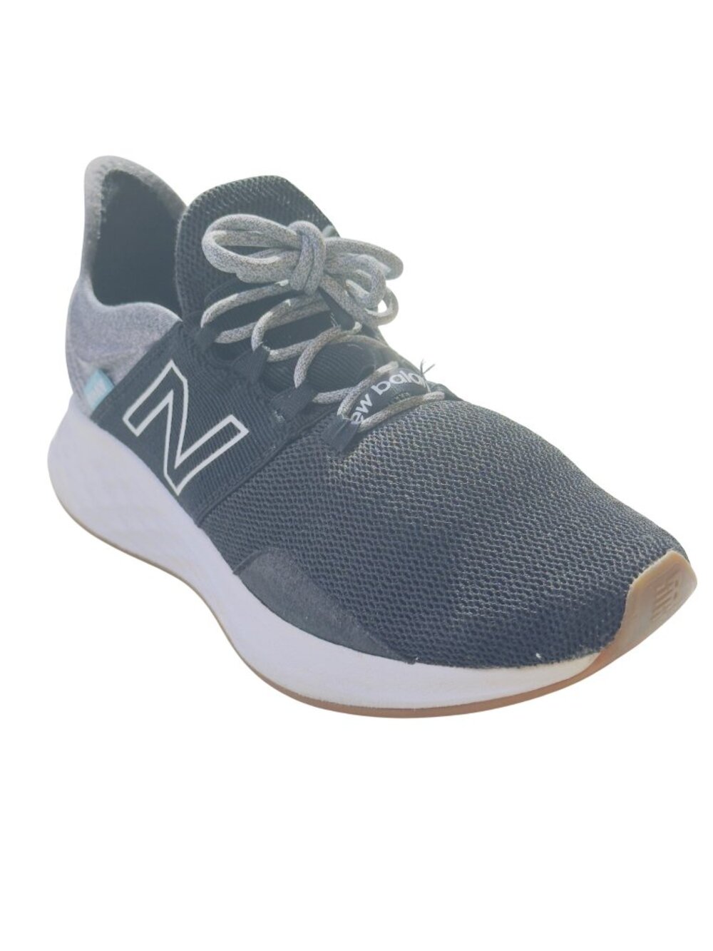 NEW BALANCE Grey & Black Athletic Shoes Size 7 Men's Lightweight Mesh Upper